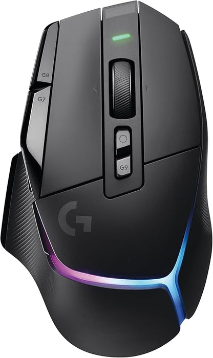Logitech G502 X PLUS 25000 DPI Wireless Optical Gaming Mouse - Black