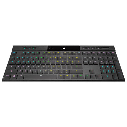 Corsair K100 AIR Wireless RGB Mechanical Gaming Keyboard - Ultra-Thin, Sub-1ms Slipstream Wireless, Low-Latency Bluetooth, Cherry MX Ultra Low Profile Keyswitches