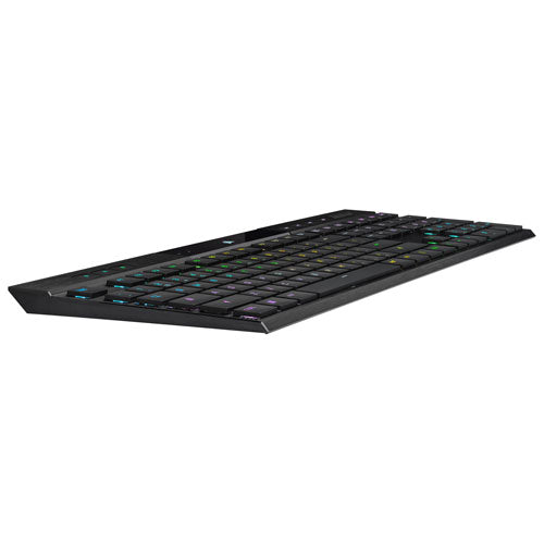Corsair K100 AIR Wireless RGB Mechanical Gaming Keyboard - Ultra-Thin, Sub-1ms Slipstream Wireless, Low-Latency Bluetooth, Cherry MX Ultra Low Profile Keyswitches