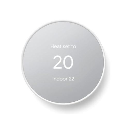 Google Nest Thermostat - Smart Thermostat for Home - Programmable WiFi Thermostat -Snow - Open Box