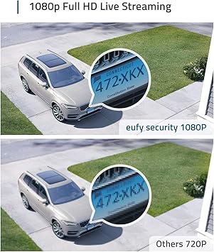 eufy security 2C 2-Cam Kit, Security Camera Outdoor, 2.4 Ghz WiFi compatitable.Wireless Home Security System with 180-Day Battery Life, HomeKit, 1080p HD, IP67, Night Vision, No Monthly Fee