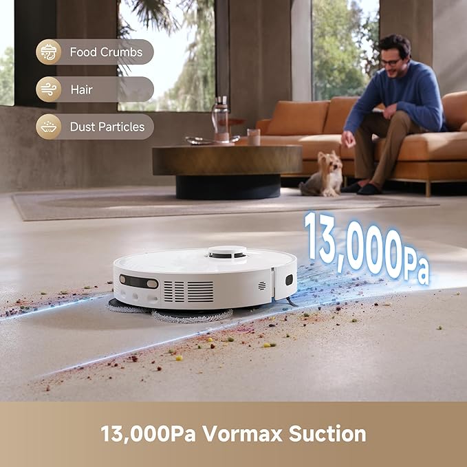 Dreame L40s Ultra CE Robot Vacuum & Mop – White