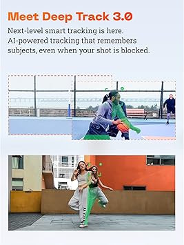 Insta360 Flow Gimbal Stabilizer for Smartphone, AI-Powered Gimbal, 3-Axis Stabilization, Built-in Tripod, Portable & Foldable, Auto Tracking Phone Stabilizer, Video Recording, Summit White