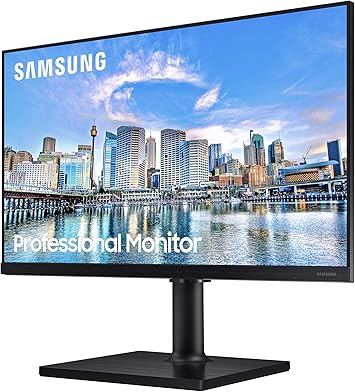OPEN BOX - SAMSUNG FT45 Series 24-Inch FHD 1080p Computer Monitor, 75Hz, IPS Panel, HDMI, USB Hub, Height Adjustable Stand