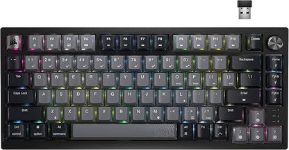 OPEN BOX - CORSAIR K65 PLUS WIRELESS 75% RGB Hot-Swappable Mechanical Gaming Keyboard