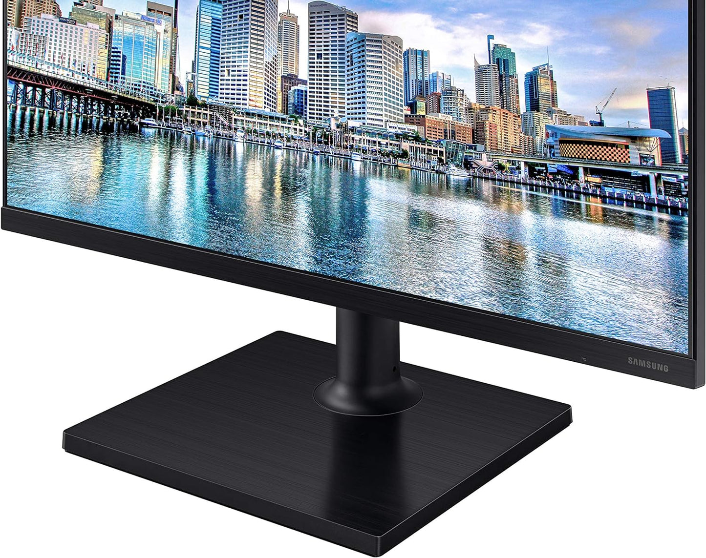 OPEN BOX - SAMSUNG FT45 Series 24-Inch FHD 1080p Computer Monitor, 75Hz, IPS Panel, HDMI, USB Hub, Height Adjustable Stand