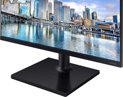 OPEN BOX - SAMSUNG FT45 Series 24-Inch FHD 1080p Computer Monitor, 75Hz, IPS Panel, HDMI, USB Hub, Height Adjustable Stand