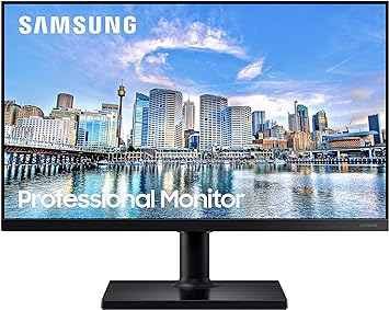 OPEN BOX - SAMSUNG FT45 Series 24-Inch FHD 1080p Computer Monitor, 75Hz, IPS Panel, HDMI, USB Hub, Height Adjustable Stand
