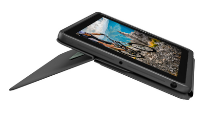 Open Box - Logitech Rugged Folio Keyboard Case for iPad (9th/8th/7th Gen) - Black