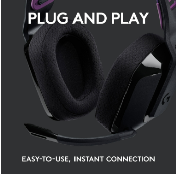 Logitech G535 LIGHTSPEED Wireless Gaming Headset - Black