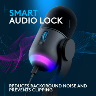 Open Box: Logitech Yeti GX RGB LIGHTSYNC Gaming USB Microphone