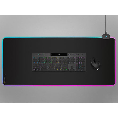 Corsair K100 AIR Wireless RGB Mechanical Gaming Keyboard - Ultra-Thin, Sub-1ms Slipstream Wireless, Low-Latency Bluetooth, Cherry MX Ultra Low Profile Keyswitches